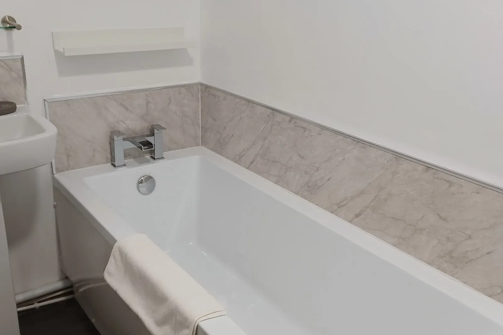 Ensuite bathroom off the master bedroom